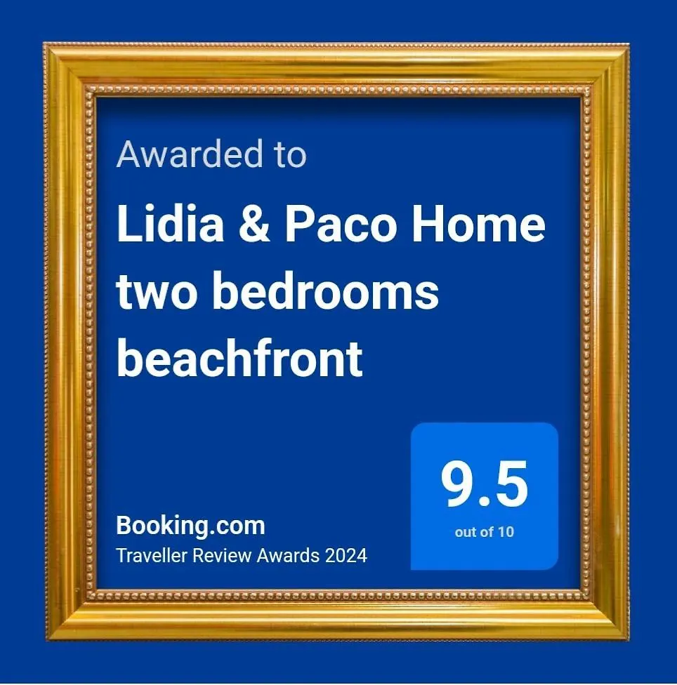 Holiday home Lidia & Paco Home Two Bedrooms Beachfront Playa Del Aguila